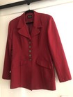 <!--F#f_0-->MGA Maroon Blazer Jacket, Coin Buttons, Australian Made<!--F/-->