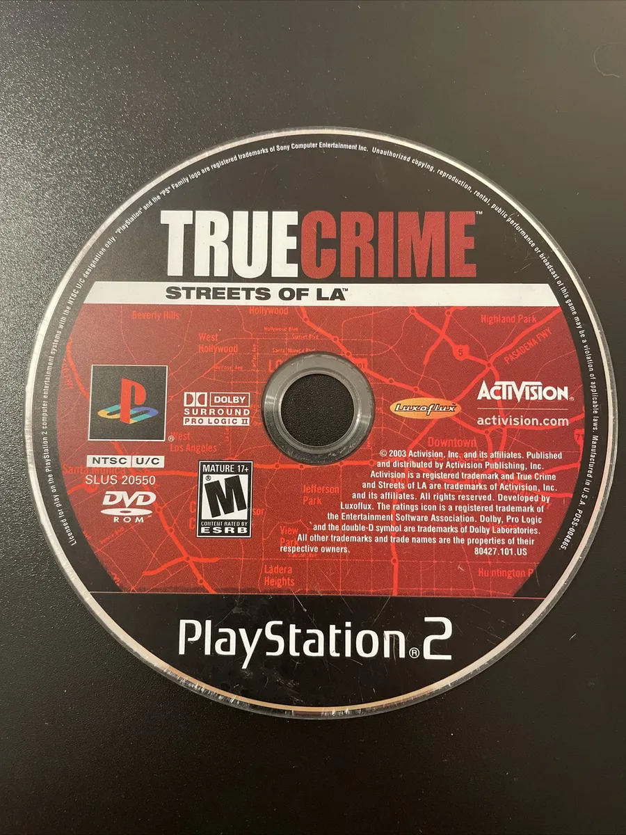  True Crime: Streets of LA (PS2) : Video Games