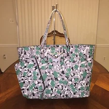 NWT Marc by Marc Jacobs Metropoli Brush Tips Studded Travel Tote in Dark Moss