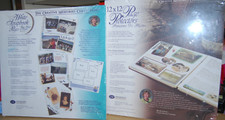 1999 Creative Memories 12x12 White Scrapbook Pages RCM-12S Page Protectors NEW