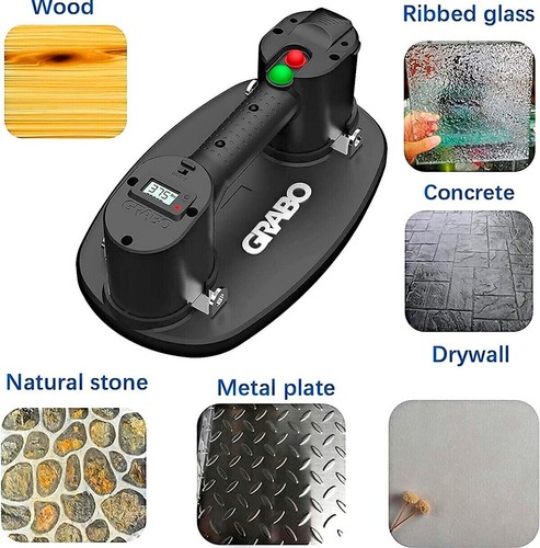 GRABO 2er-Pack Pro-Lifter 20 Akku-Vakuumpumpe | US-Händler kostenloser Versand/Rückgabe - Bild 11 von 12