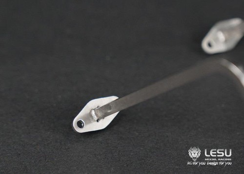 95MM Metal Side Bumper Upgraded Parts for 1/14 LESU Dumper RC Trucks Cars Model - Picture 2 of 3