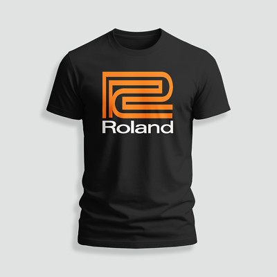 Roland Drums logo funny T-Shirt Size S-5XL Made in USA