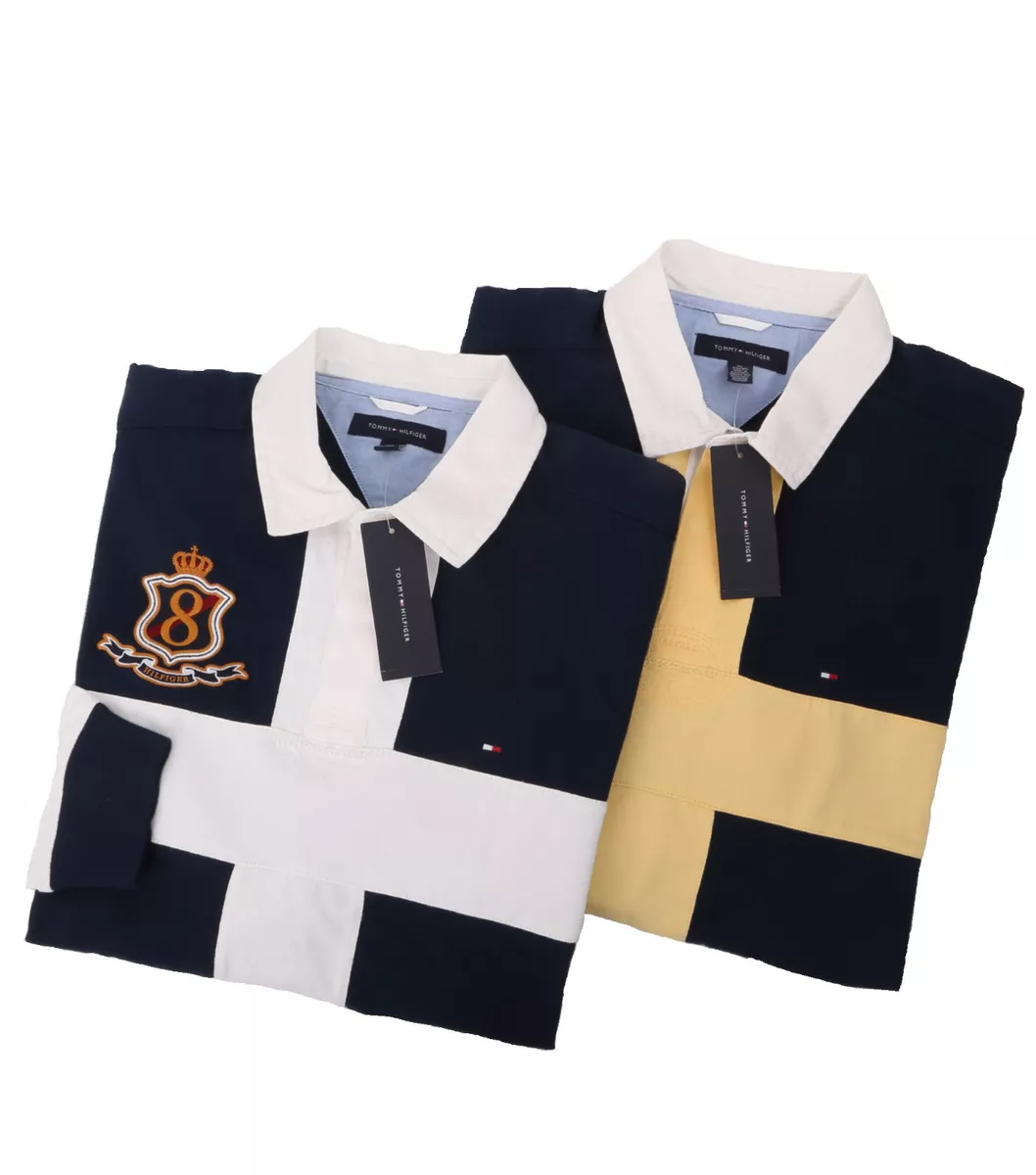 Tommy hilfiger rugby sales polo long sleeve