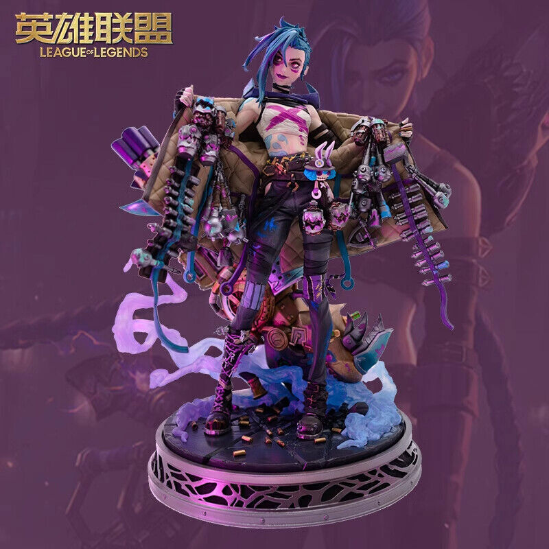 LOL Jinx 1/7 Figure Arcane：League of Legends Model Statue
