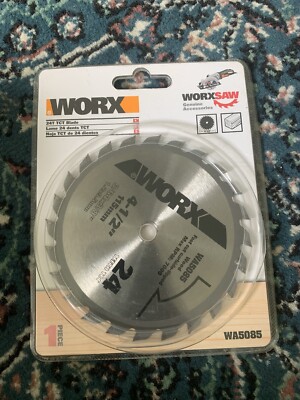 WORX 4-1/2-in 24 -Tooth High-speed steel Circular saw blade Individual