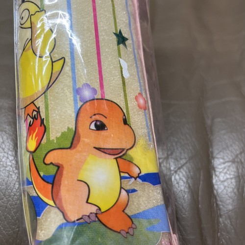 Vintage Pokemon Pocket Monster Pencil Pouch Holder Bag Case Pink Zipper (1884) - Picture 6 of 6