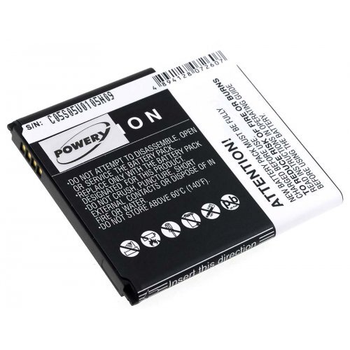 Battery for Samsung GT-I9500 2600mAh 3,7V 2600mAh/9,6Wh Li-Ion