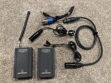 Audio-Technica Pro 88W/T 88W/R Wireless Microphone Transmitter Receiver UNTESTED