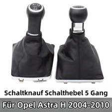 Schaltknauf Schaltmanschette Schaltsack Für Opel Astra H 04-10 5 Gang  Schwarz