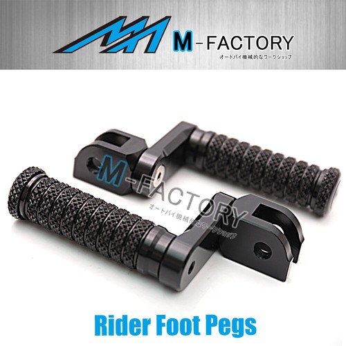 M-Grip Billet 40mm Front Riser Footpegs Fit Honda NT 700 V DEAUVILLE 08-13 - Picture 10 of 15