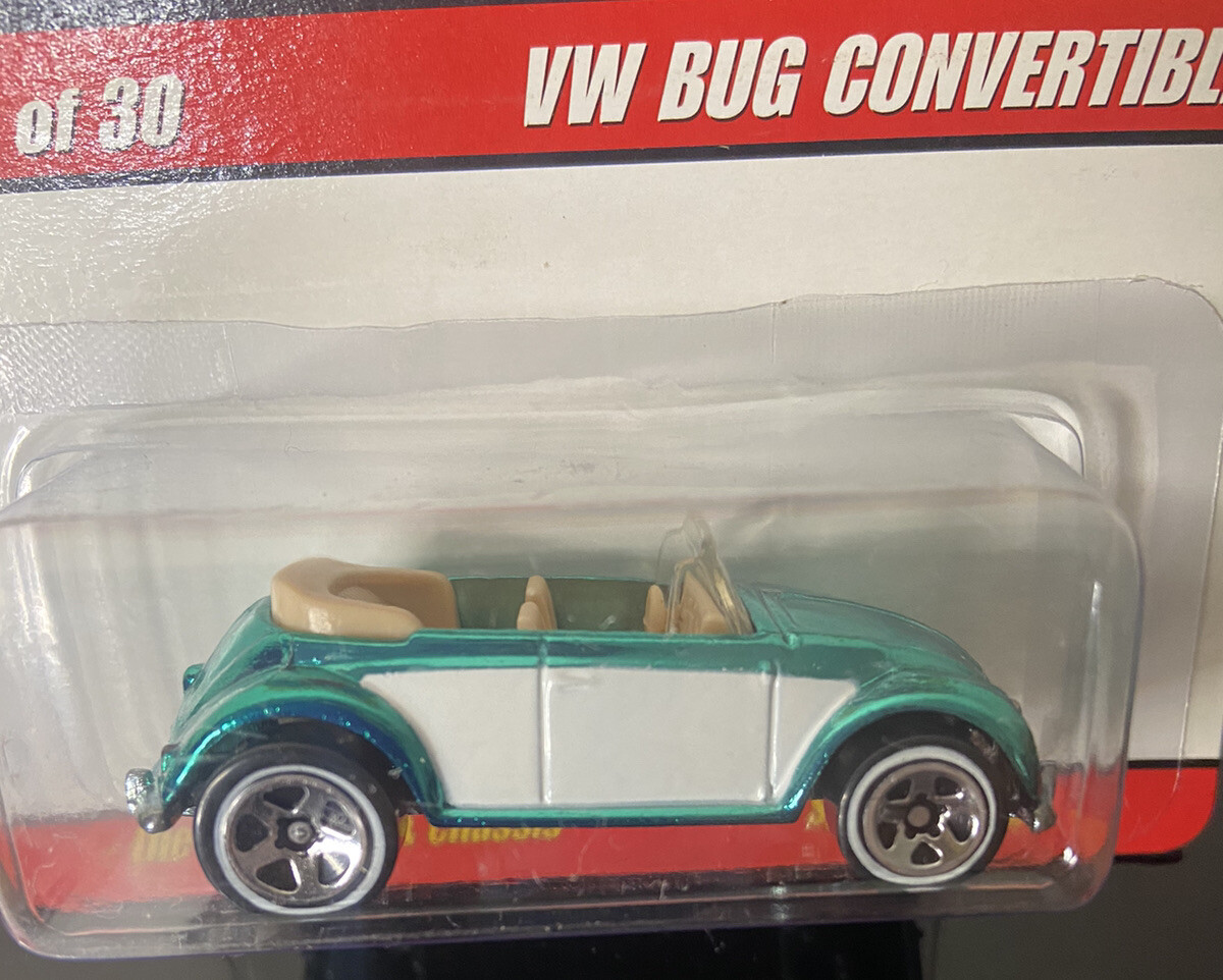 Hot Wheels Classics Series 2 VW Bug Convertible Aqua | eBay
