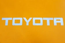 TOYOTA Satoshi Raptor Style Decor Grille Lettering Badge Logo Emblem
