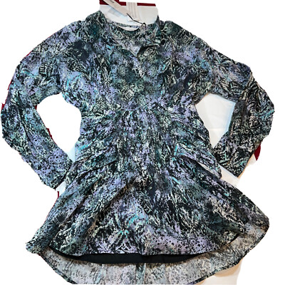 blue dress for baby girl IRO Blue Multi Size 34 Dress