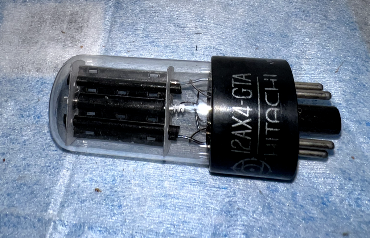 Hitachi vacuum tube 12AX4-GTAvintage item Used item no test