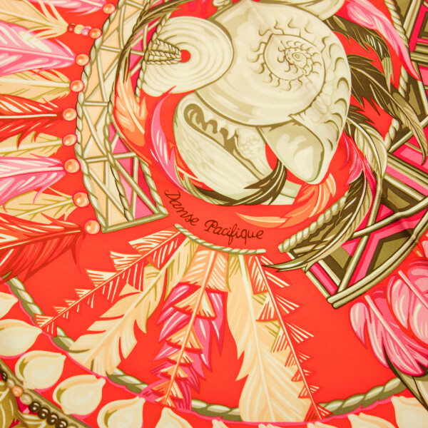 Hermes Carre90 Danse Pacifique Dance Pacific Scarf Silk