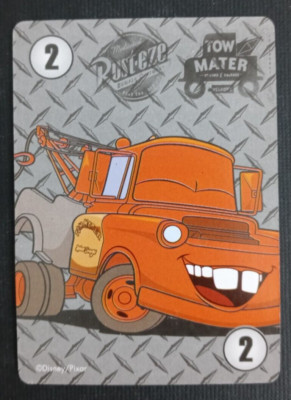 Disney/Pixar Cars Crazy Eights Card Game Tow Mater Circle #2