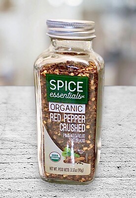 Spice Essentials Organic Red Pepper Crushed 3.37oz Each