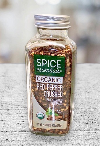 Spice Essentials Organic Red Pepper Crushed 3.37oz Each