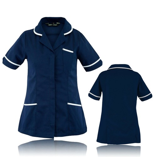 Krankenschwester Uniform Tunika Zahnarzt Therapeut Zofe Krankenpflege Gesundheitswesen Gastgewerbe Betreuer - Bild 19 von 23