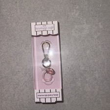 Tarte MARACUJA JUICY LOOP Donut Charm Key Chain for Lip Gloss New in Box