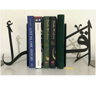 Iqraa Arabic Calligraphy Book Ends–2Pcs Book Holders for Shelf Organization
