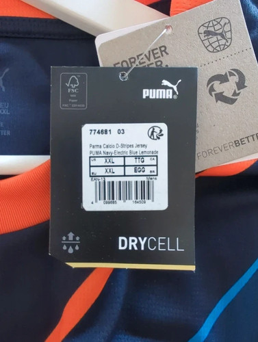 Maglia Parma Portiere 2023-2024 Puma Goalkeeper Football Shirt Nuova Originale - Foto 4 di 6