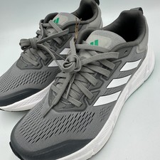 Adidas Questar Running Shoes Mens 7.5‎ Grey White HP2434 NIB Bounce Athletic Adidas Questar Grey Green for sale | eBay main image 4
