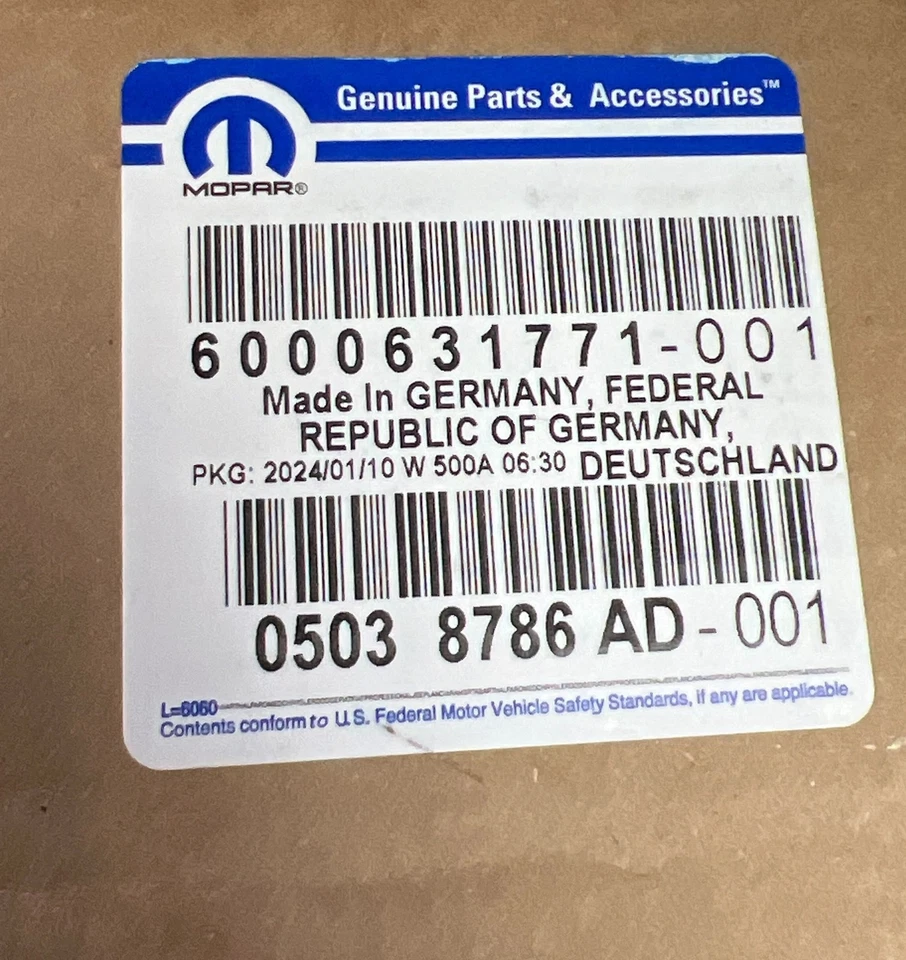 Elevador de válvula de motor Mopar y yugo 5038786AD para Chrysler Dodge Jeep Ram 05-20 Foto 4 de 4