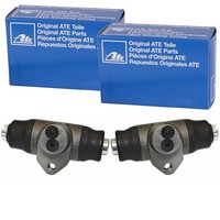 2X ATE Radbremszylinder 27Mm Passend FüR VW LT Trommelbremse Hinten