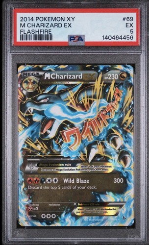 Pokémon TCG Charizard EX 2014 PSA 5
