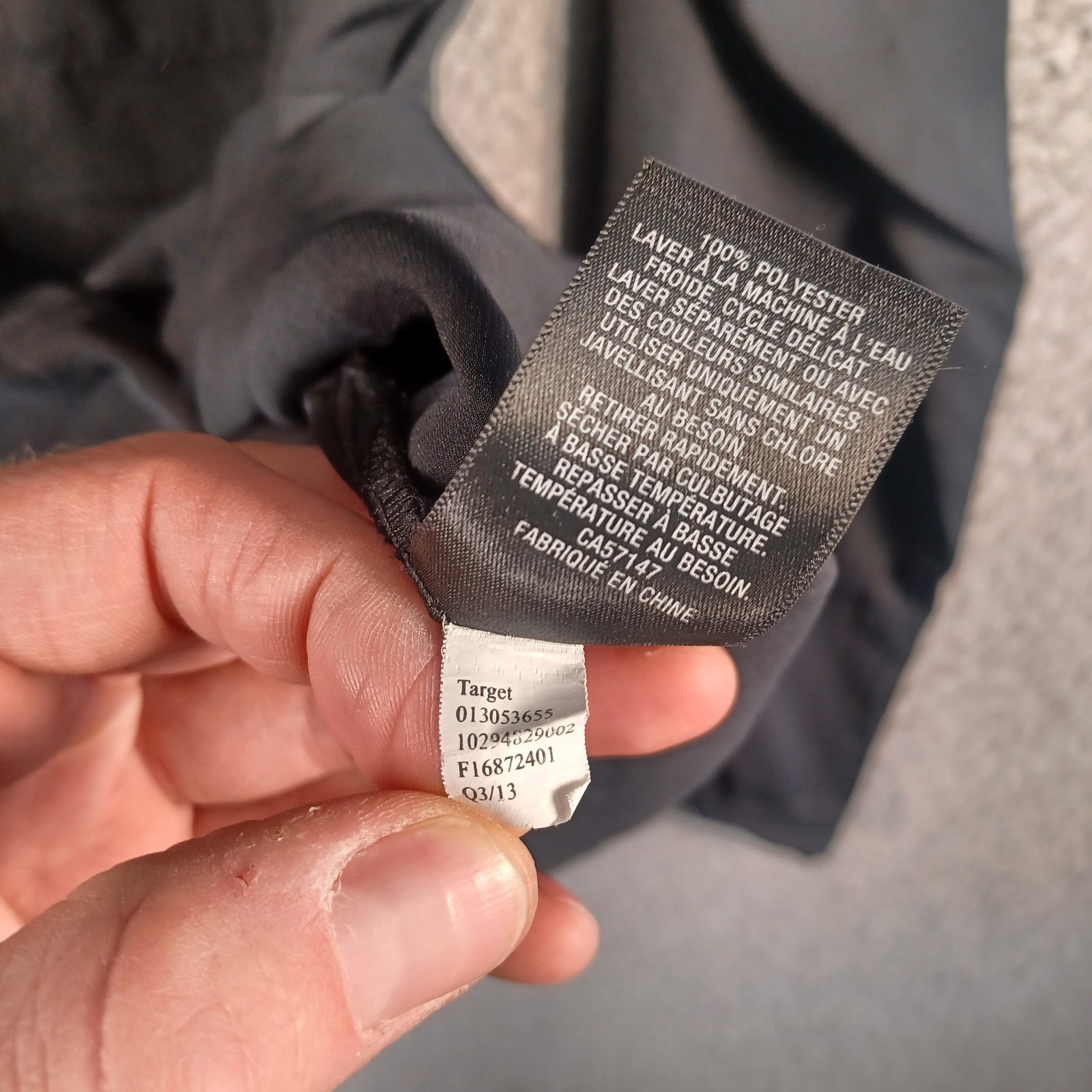 Mossimo Womens Black Partial Button-Up Pull-Over … - image 6