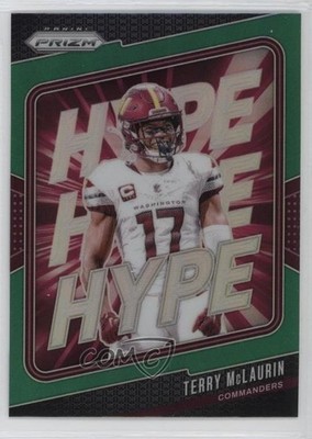 2024 Panini Prizm Hype Green Prizm Terry McLaurin #12 1p0o