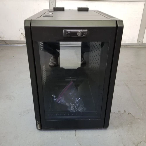 Locking Server Cabinet with Keys Network Rack Cabinet Black Includes Hardware