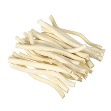 25 Pcs 4inch Wood Log Sticks, 0.2-0.31inch Driftwood for Crafts, White