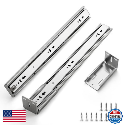 Ravinte Hardware 12 Inches Drawer Slides - 5 Pairs Soft Close Drawer Slides