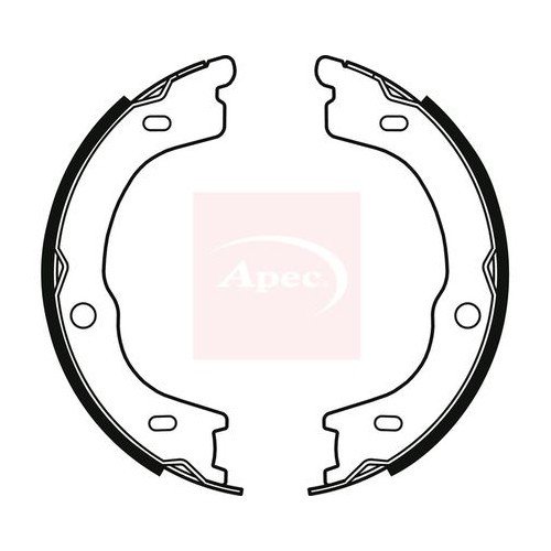 For KIA SORENTO I JC 2002 to 2011 BRAKE SHOES REAR (R90) SHU824