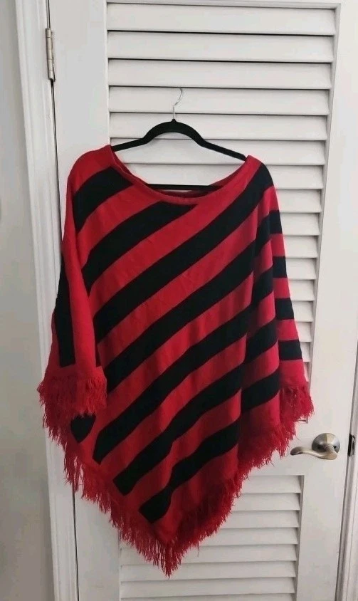 Carolyn Taylor ~Pullover Poncho~ Womens Size One Size