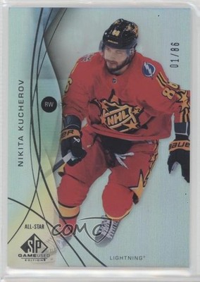 2024-25 Upper Deck SP Game Used All-Stars Rainbow Foil 1/86 Nikita Kucherov 9be