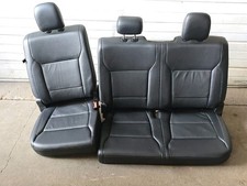 2021-2025 Ford F150 Rear Seats Black Appearance Leather Xlt Stx