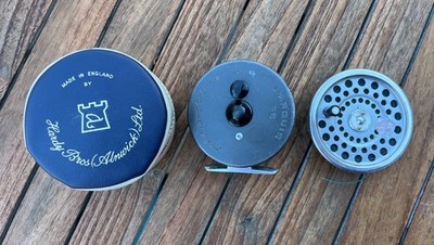Hardy Marquis #6 Fly Reel and Extra Spool Both With Line