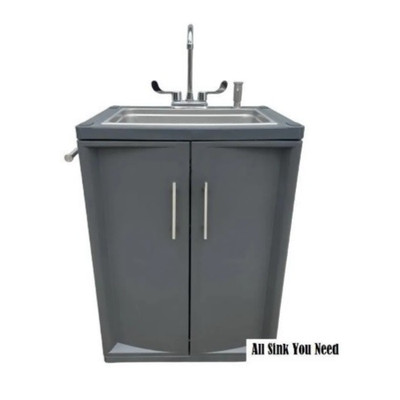 Portable Sink  Hand wash station , Hot & Cold Water, Full Size, Self-Container.