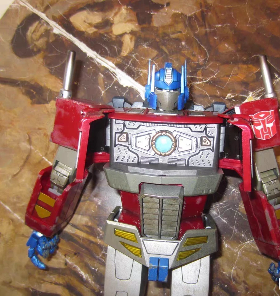 Body Figure Hot Toys TF001 THE TRANSFORMERS G1 Optimus Prime Starscream Version - Image 3 of 4