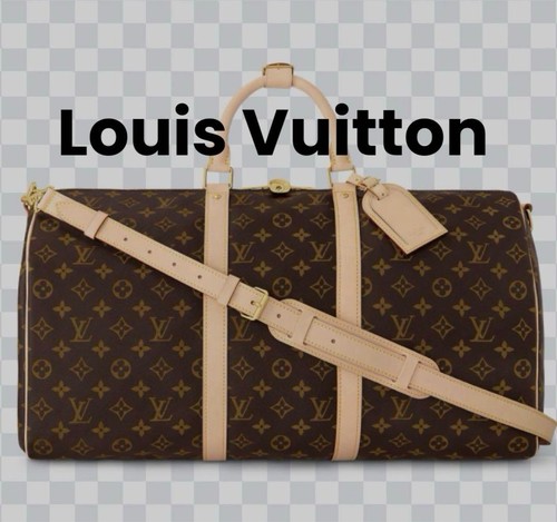 Louis Vuitton Keepall 50 Monogram Travel Bag Used