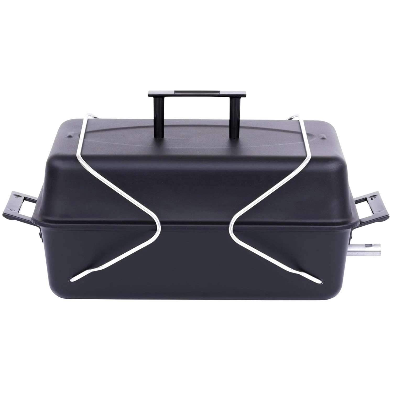 Portable 1-Burner Gas Grill - Rust-Resistant Grates