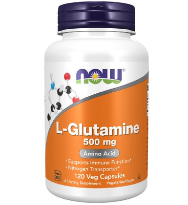 Now Foods L-Glutamine 500mg 120 VCaps