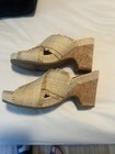 Aerosoeles Madina Olatform Sandals wNWOT crisscross upper cork wedge heal 7.5M — photo 2