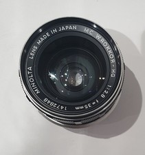 Minolta MC W.Rokkor-HG 35mm f/2.8 Lens