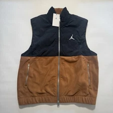 Nike Jordan Essentials Men's Winter Vest, FD8628-281 Light British Tan Sz Medium