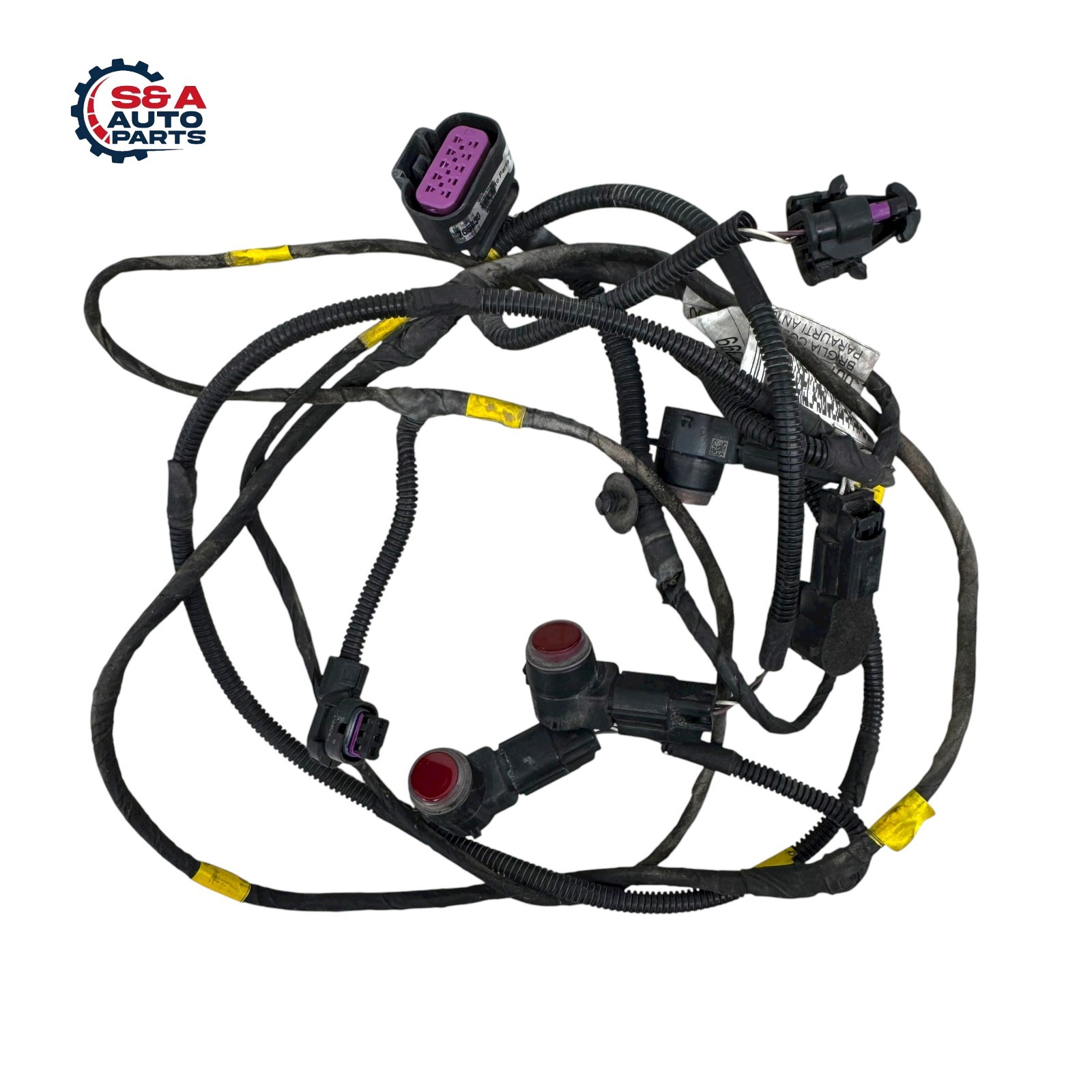 MASERATI GHIBLI 2014-2017 FRONT BUMPER PARKING SENSOR WIRE WIRING HARNESS OEM